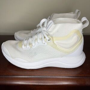 Lululemon White and Cream Sneakers size 6.5 GUC see description